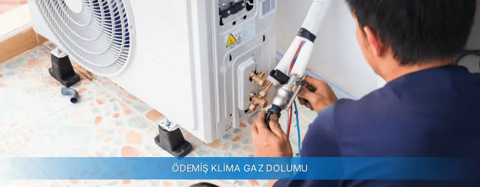Ödemiş İlçemi Carrier Klima Gaz Dolumu